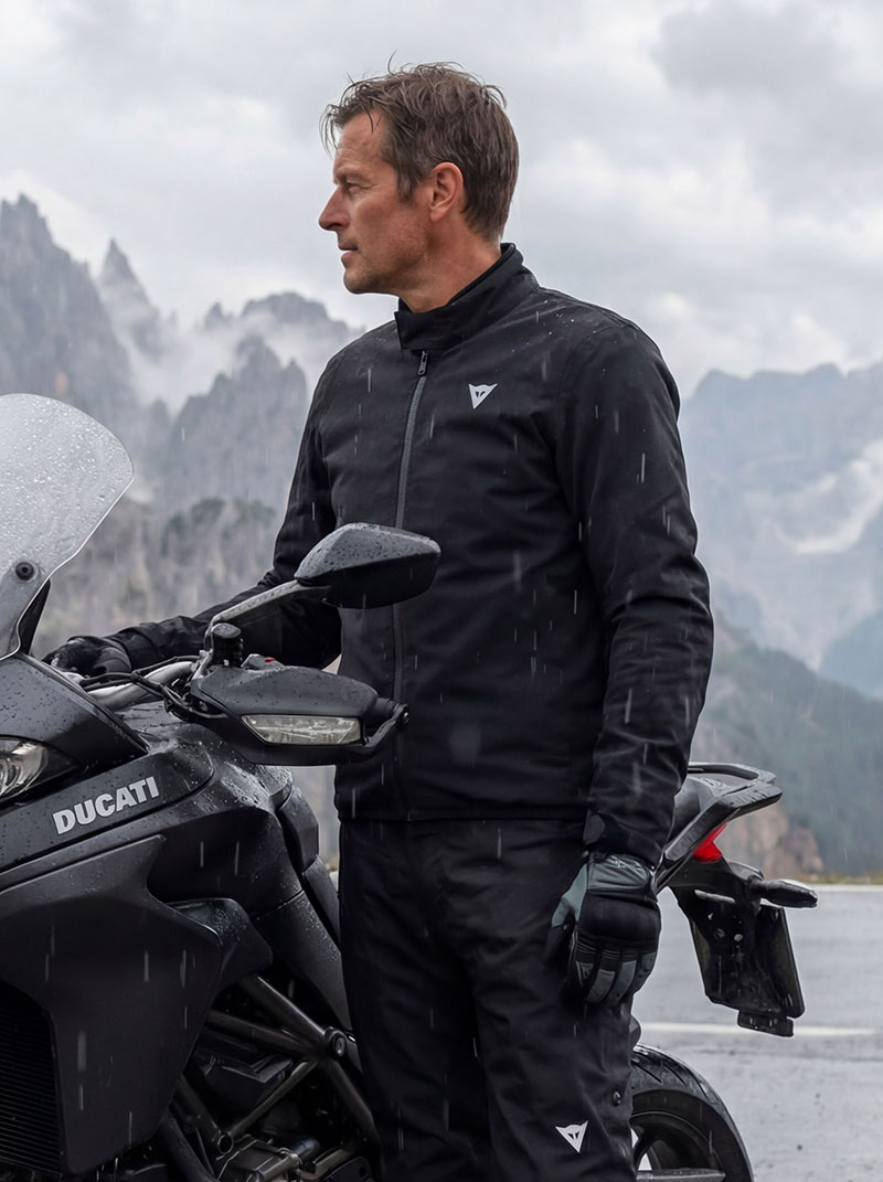 Dainese Gullfoss jacket waterproof layer lifestyle